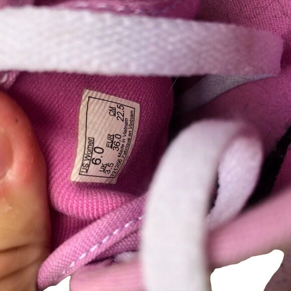 VANS Old School Pink Slip On Shoes Size 6 - Picture 7 of 14